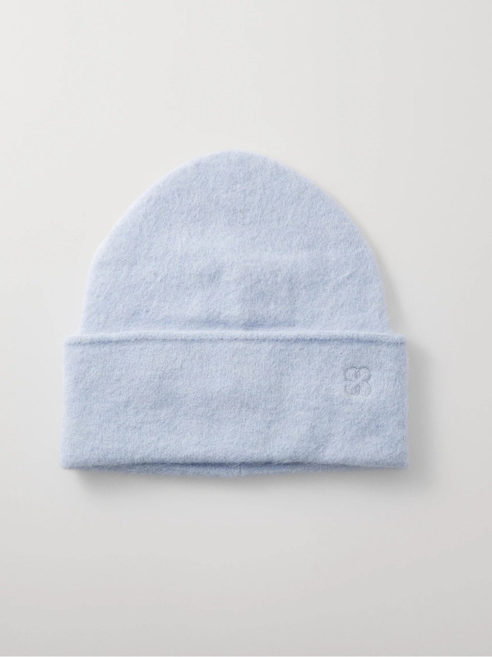 Filippa K Fluffy Hat light blue beanie
